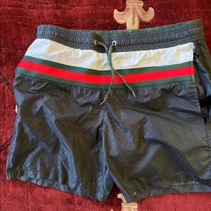 Gucci swim trunks